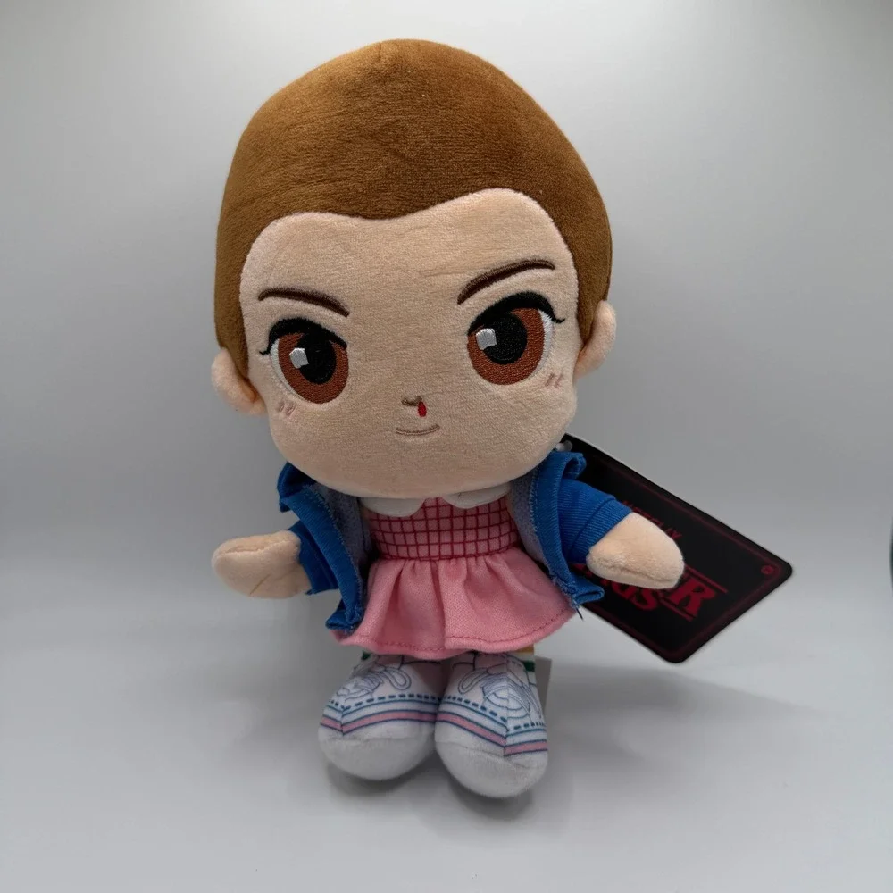 Stranger Things Plush Set Eleven Dustin Steve Scoops Ahoy‎ 8 Inch Embroidery NWT
